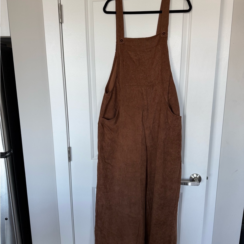 Cupshe Brown Wide Leg Jumpsuit